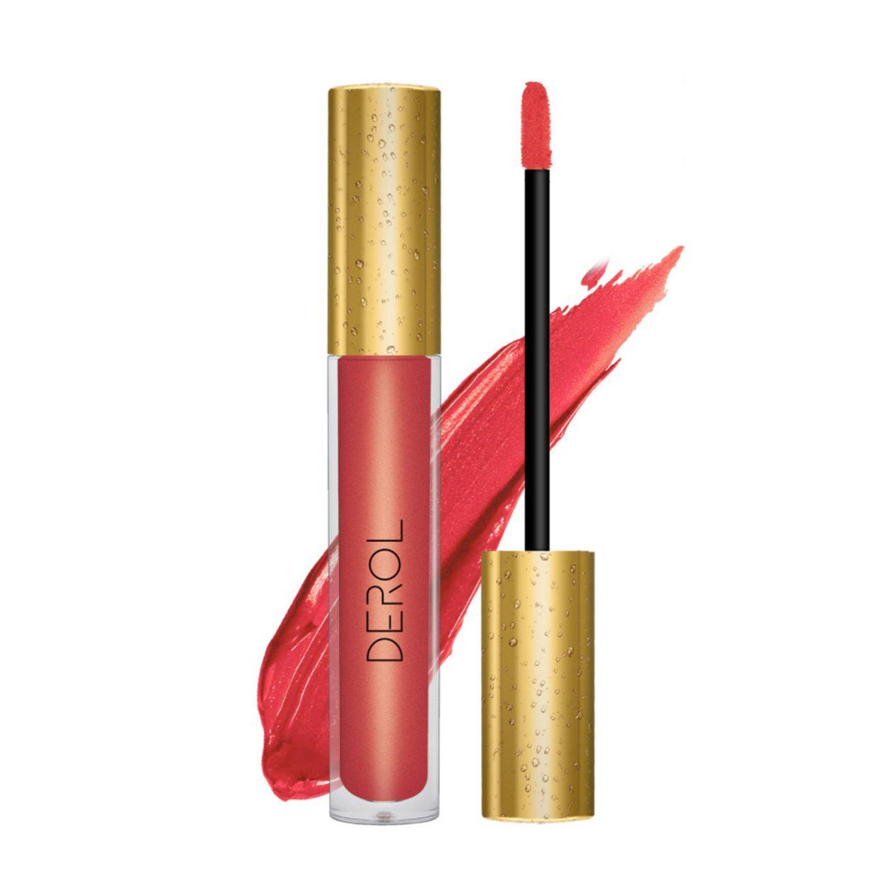 DEROL Gloss à lèvres nacrés longue tenue couleur #14 ADORE - 5.5ml