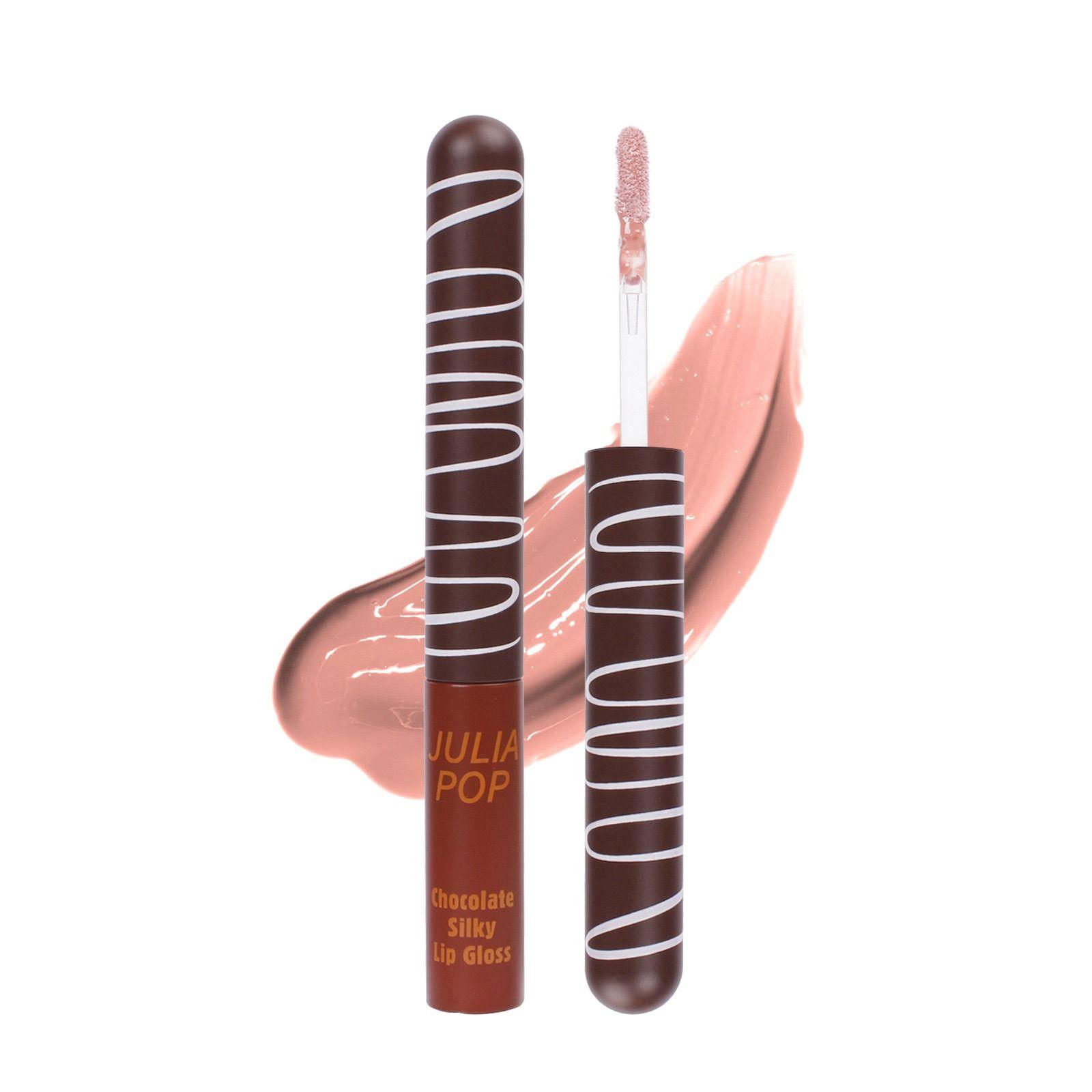 JULIAPOP Gloss à Lèvres Mat Silky Chocolate Lip Gloss #01 FIG - 5.5ml