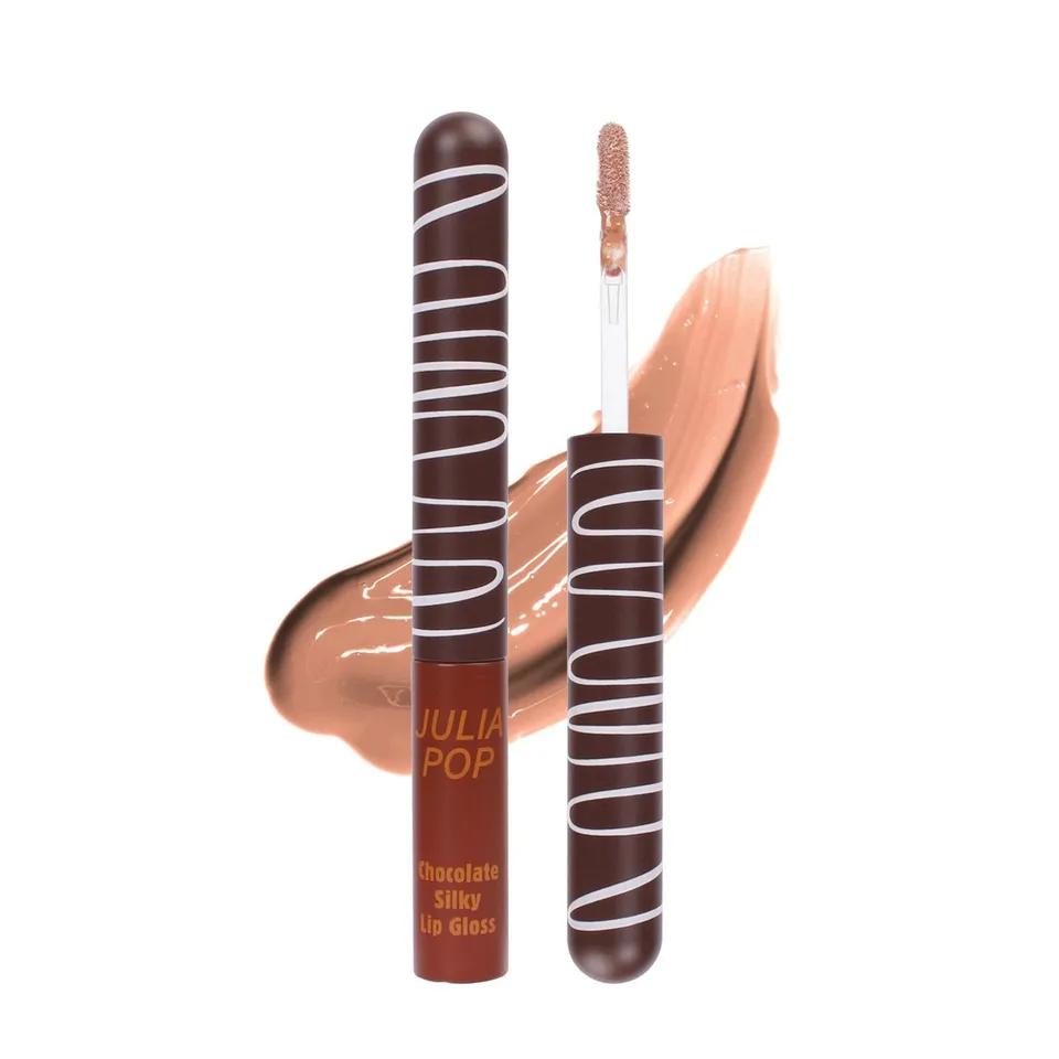 JULIAPOP Gloss à Lèvres Mat Silky Chocolate Lip Gloss #04 POPPY - 5.5ml