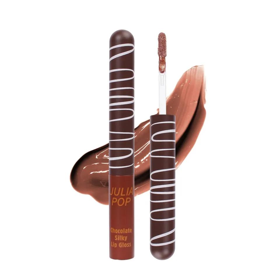 JULIAPOP Gloss à Lèvres Mat Silky Chocola Lip Gloss #09 SHALLOW TEA - 5.5ml
