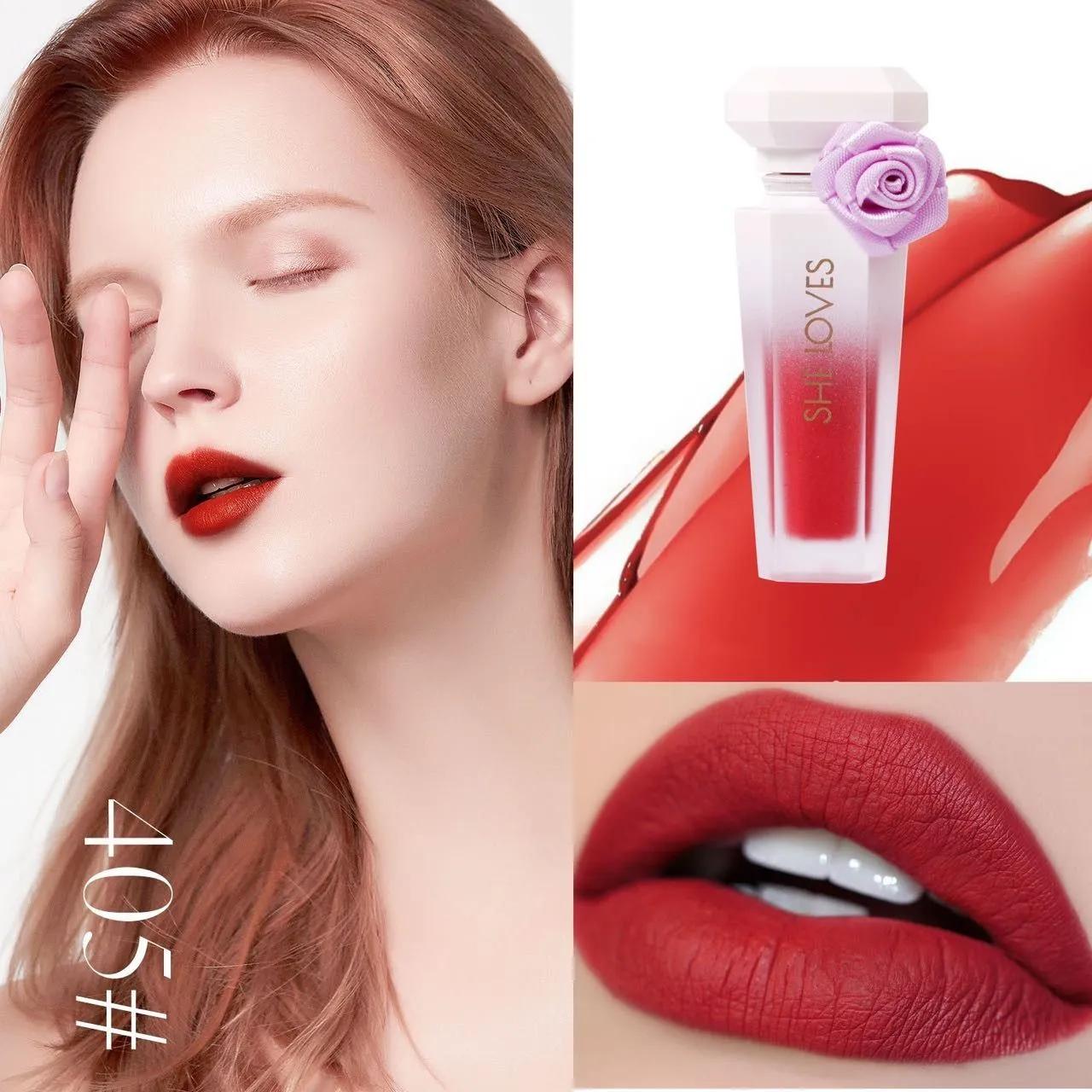 SHELOVES Classic Rose Lip Gloss Silky And Matte #405 - 5ml