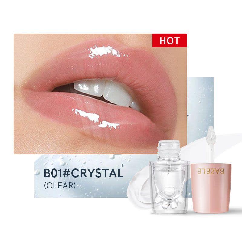 BAZELE Cat Paw Bright Liquid Lipstick Color #B01 Crystal