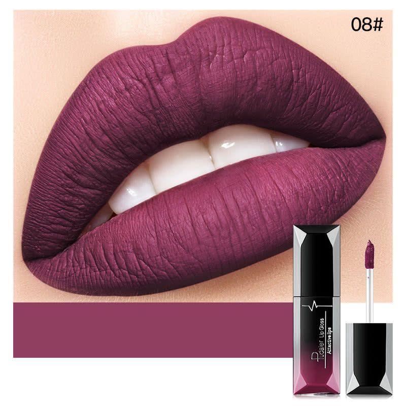 PUDAIER Attactive Lips Lip Gloss Matte Color #08 - 7.5ml