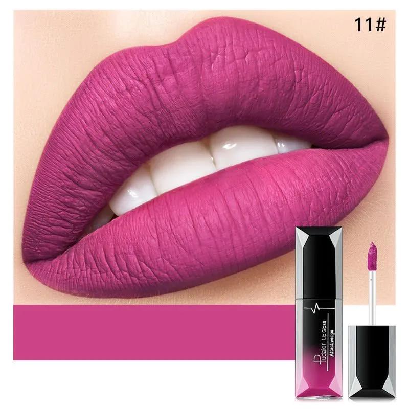 PUDAIER Attactive Lips Lip Gloss Matte Color #11 - 7.5ml
