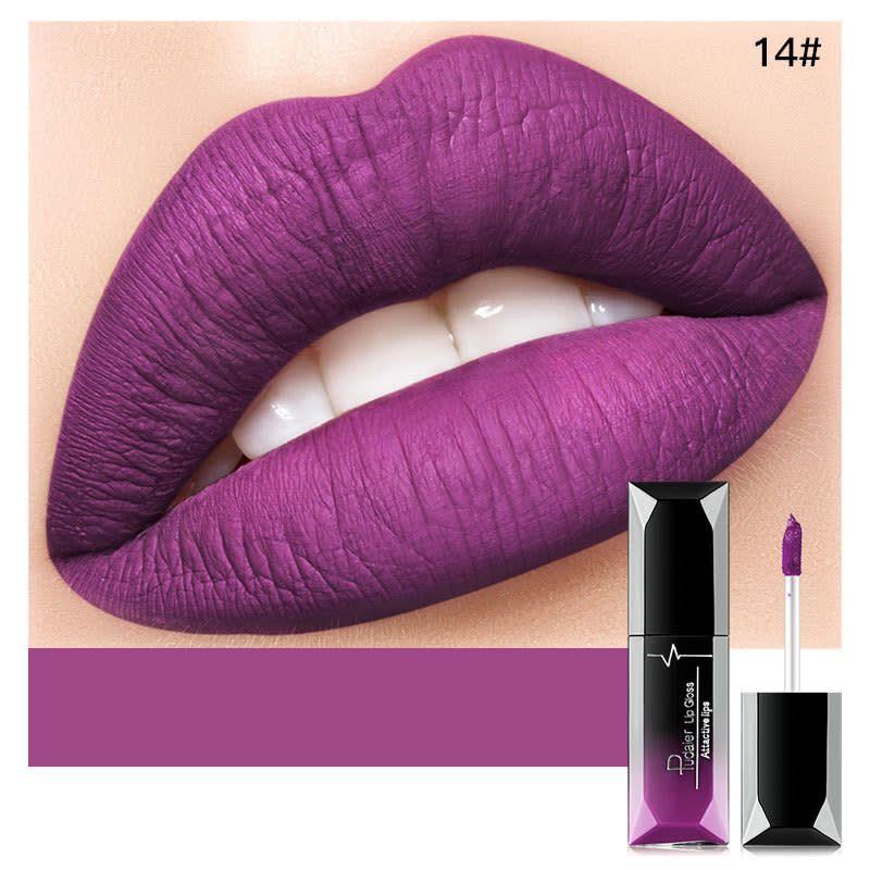 PUDAIER Attactive Lips Lip Gloss Matte Color #14 - 7.5ml
