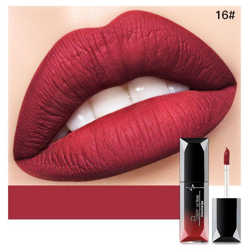 PUDAIER Attactive Lips Lip Gloss Matte Color #16 - 7.5ml