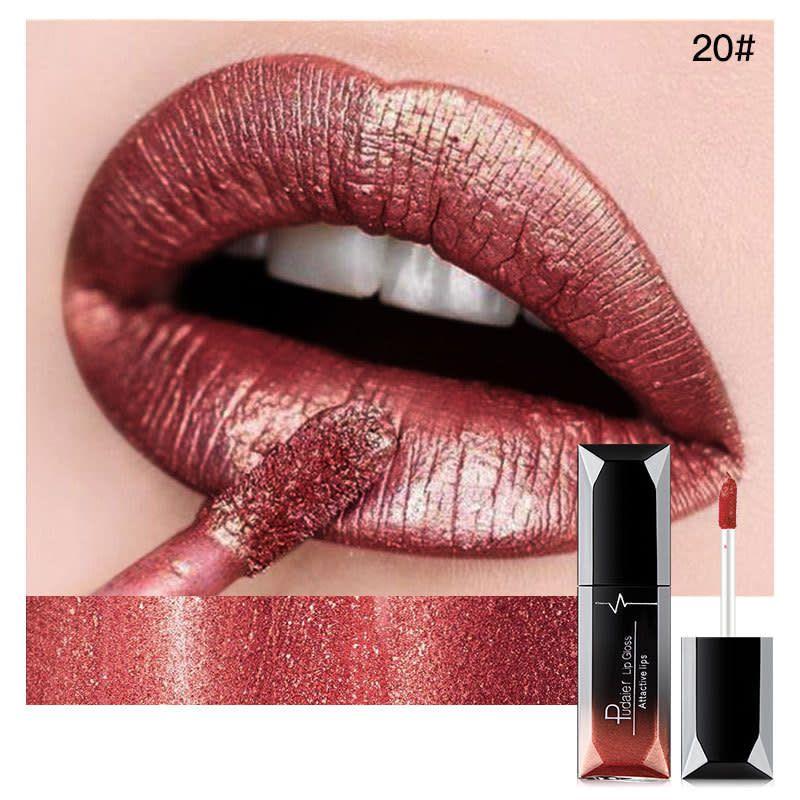 PUDAIER Attactive Lips Lip Gloss Metal Punk Color #20 - 7.5ml