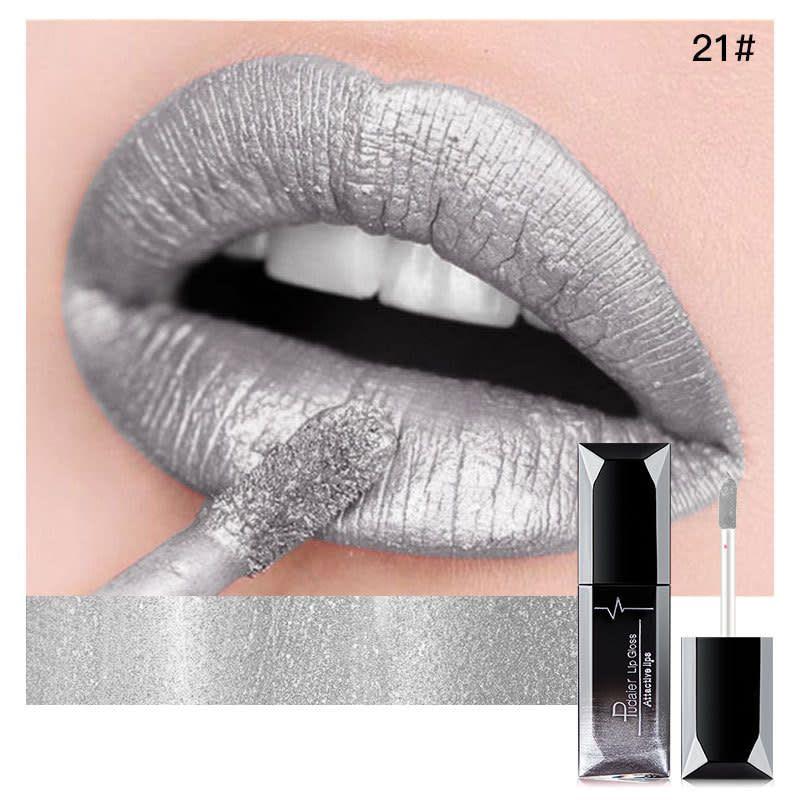 PUDAIER Attactive Lips Lip Gloss Metal Punk Color #21 - 7.5ml