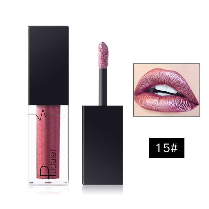 PUDAIER New Fashion Lip Gloss Fine Flash Color #15 - 3.5ml