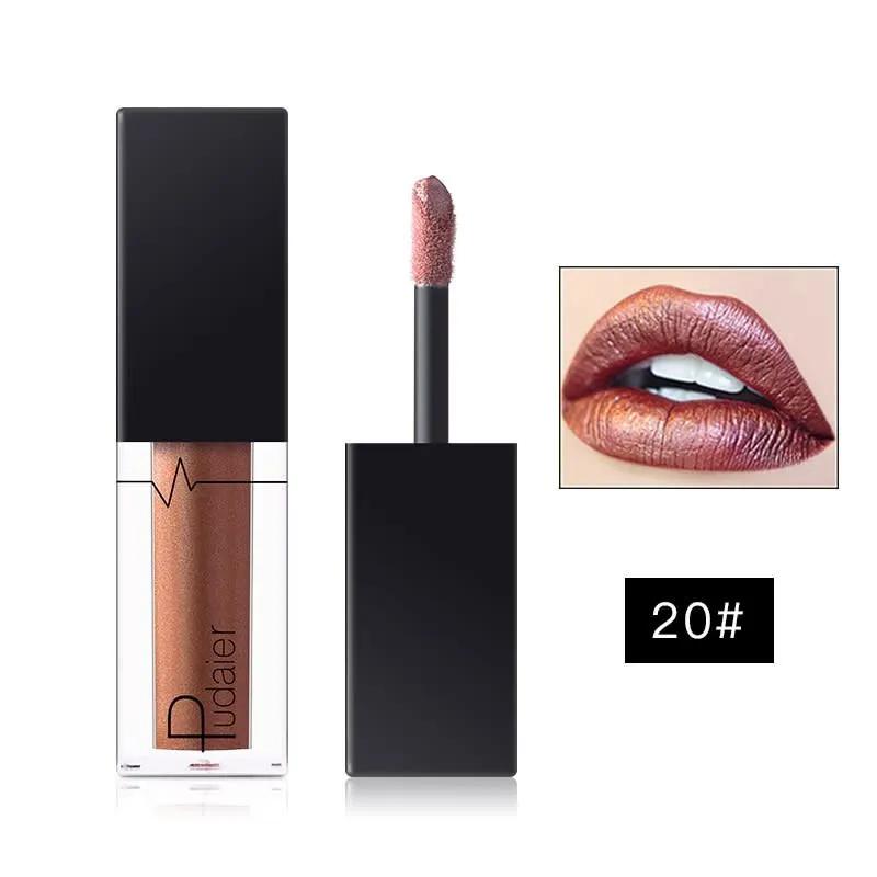 PUDAIER New Fashion Lip Gloss Fine Flash Color #20 - 3.5ml