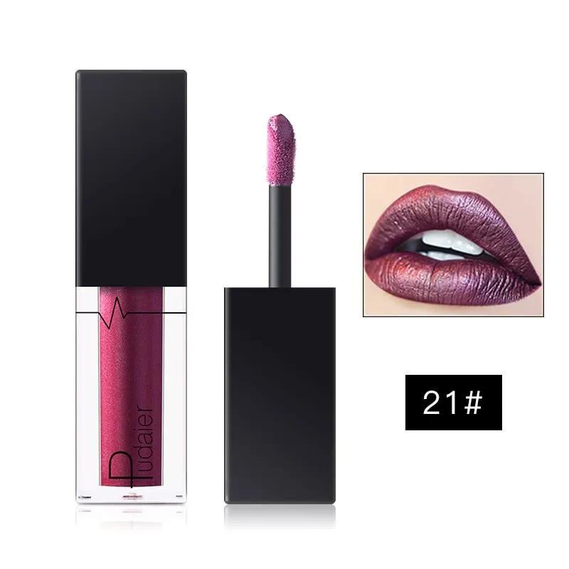PUDAIER New Fashion Lip Gloss Fine Flash Color #21 - 3.5ml