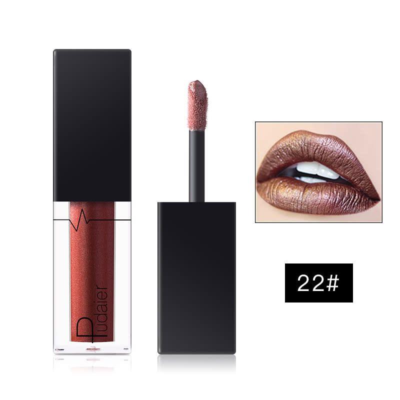 PUDAIER New Fashion Lip Gloss Fine Flash Color #22 - 3.5ml
