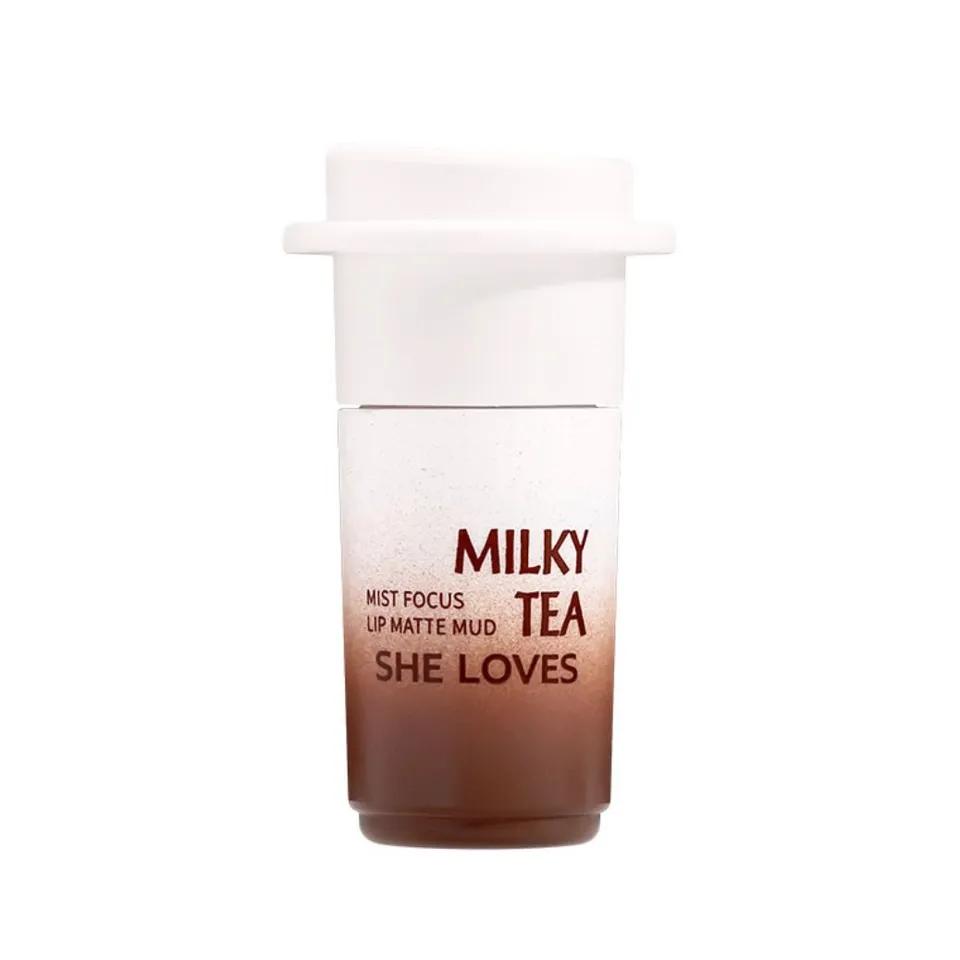 SHELOVES Milk Tea Lip Mud Matte #03 MILK TEA - 5g