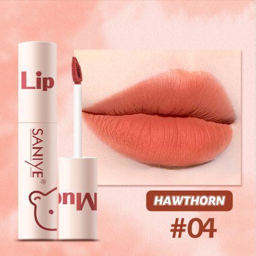 SANIYE Lip Mud Silky Matte Liquid #04 Hawthorn