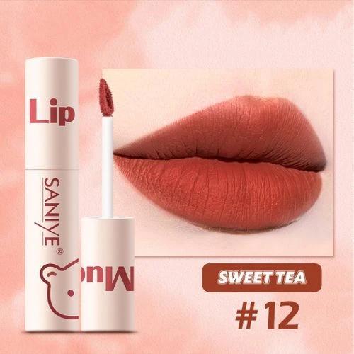 SANIYE Lip Mud Silky Matte Liquid #12 Sweet Tea