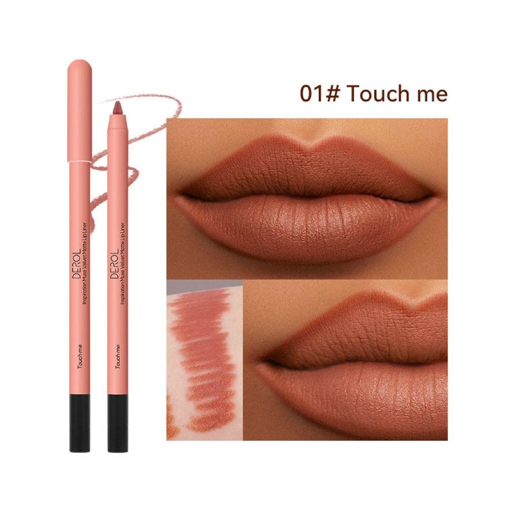 DEROL Inspiration Muse Velvet Matte Lip Liner #01 TOUCH ME