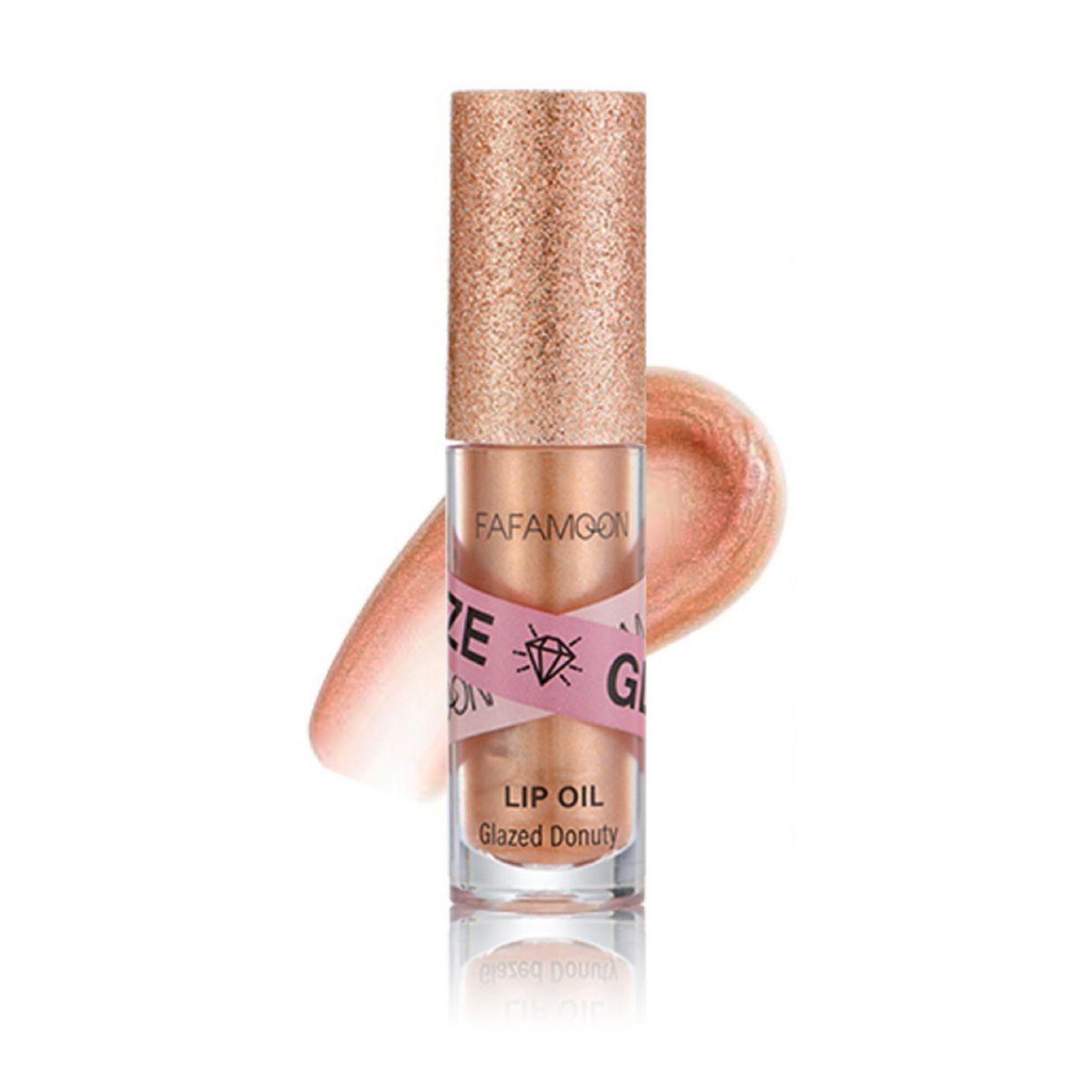FAFAMOON Plumping Glaze Lip Oil #08 Glazed Donuty
