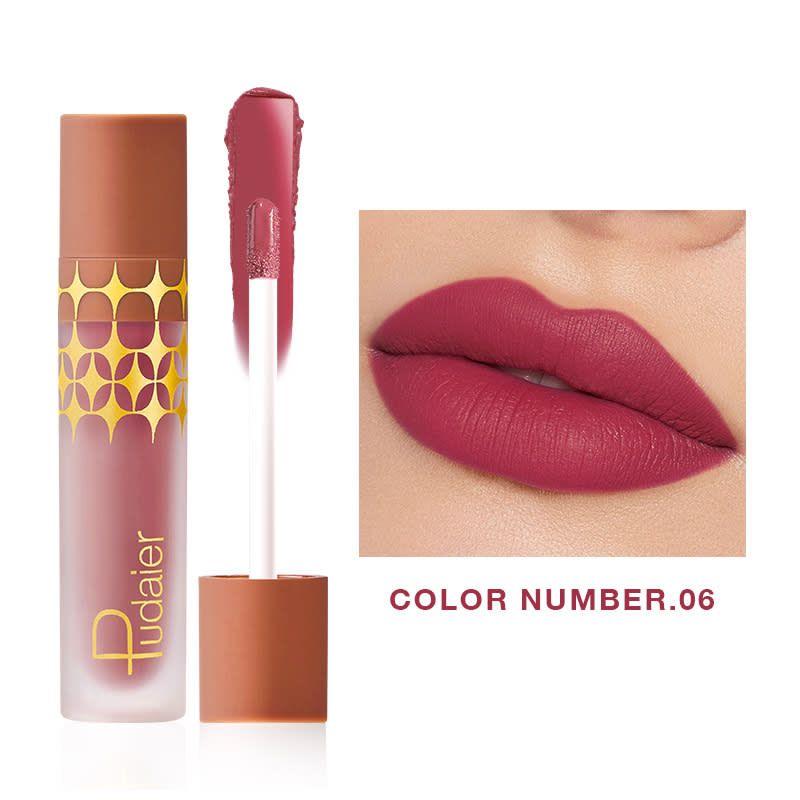PUDAIER Anti Gravity Liquid Lipstick Color #06