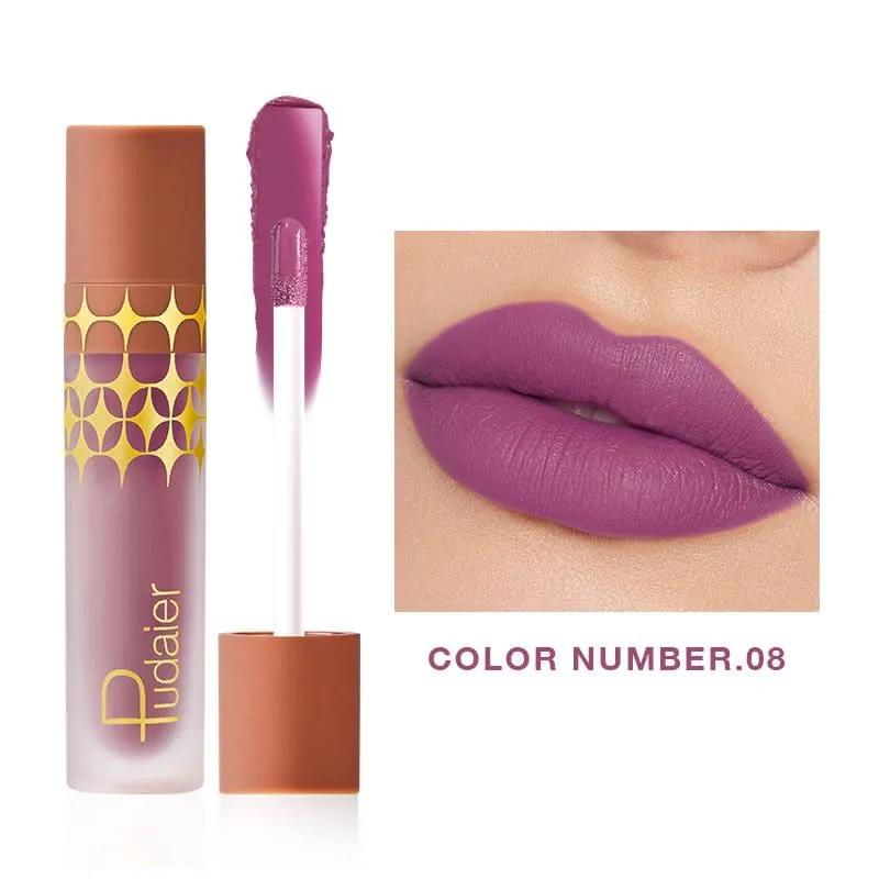 PUDAIER Anti Gravity Liquid Lipstick Color #08