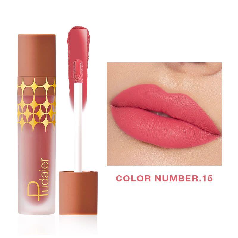PUDAIER Anti Gravity Liquid Lipstick Color #15