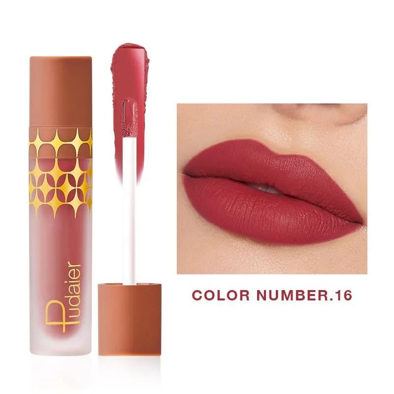 PUDAIER Anti Gravity Liquid Lipstick Color #16