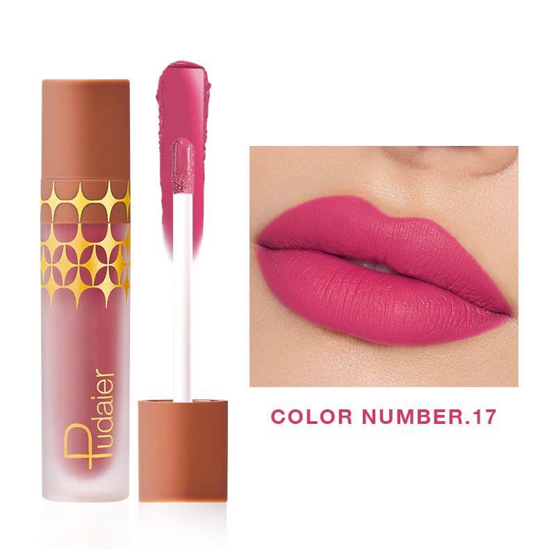 PUDAIER Anti Gravity Liquid Lipstick Color #17