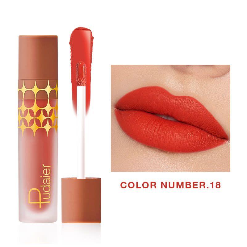 PUDAIER Anti Gravity Liquid Lipstick Color #18
