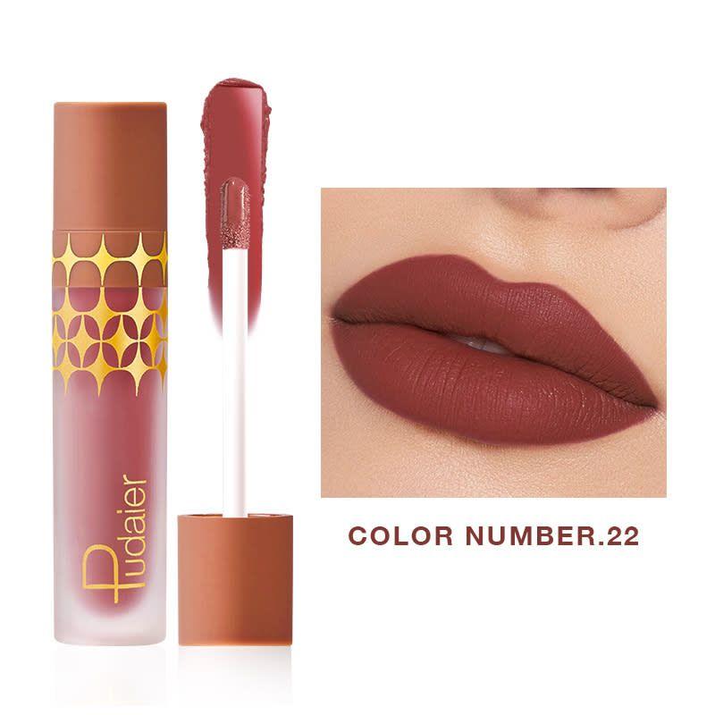 PUDAIER Anti Gravity Liquid Lipstick Color #22