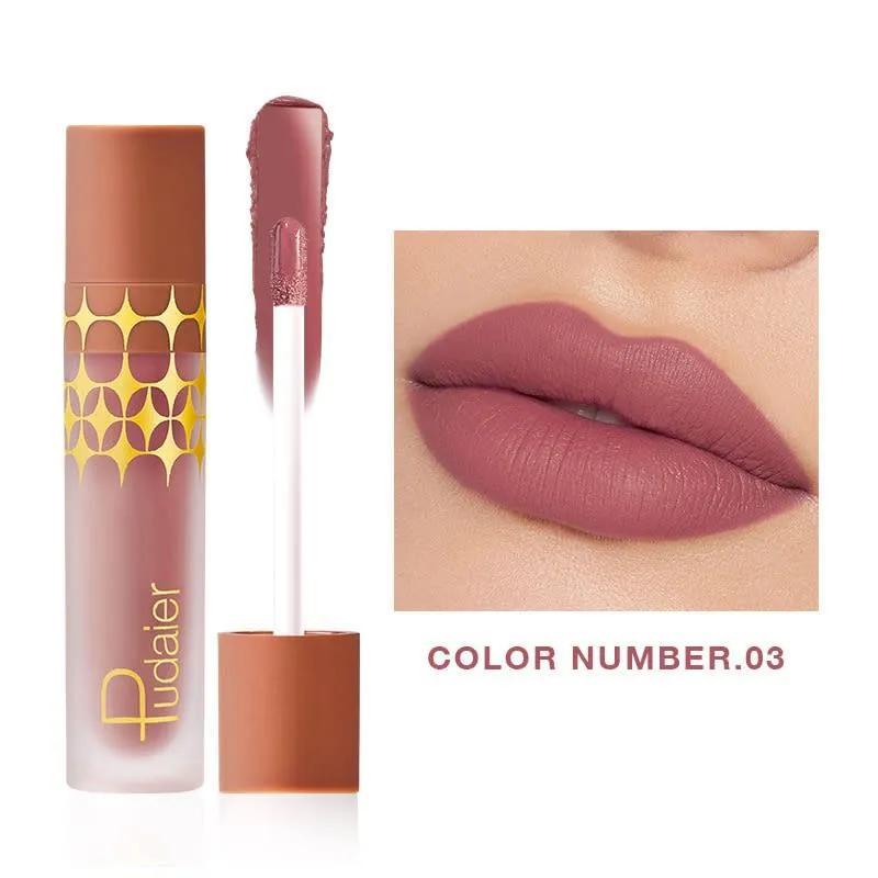 PUDAIER Anti Gravity Liquid Lipstick Color #03