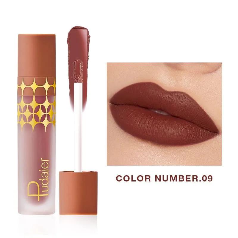 PUDAIER Anti Gravity Liquid Lipstick Color #09