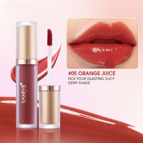 SANIYE Air Mirror Lip Gloss #05 Orange Juice