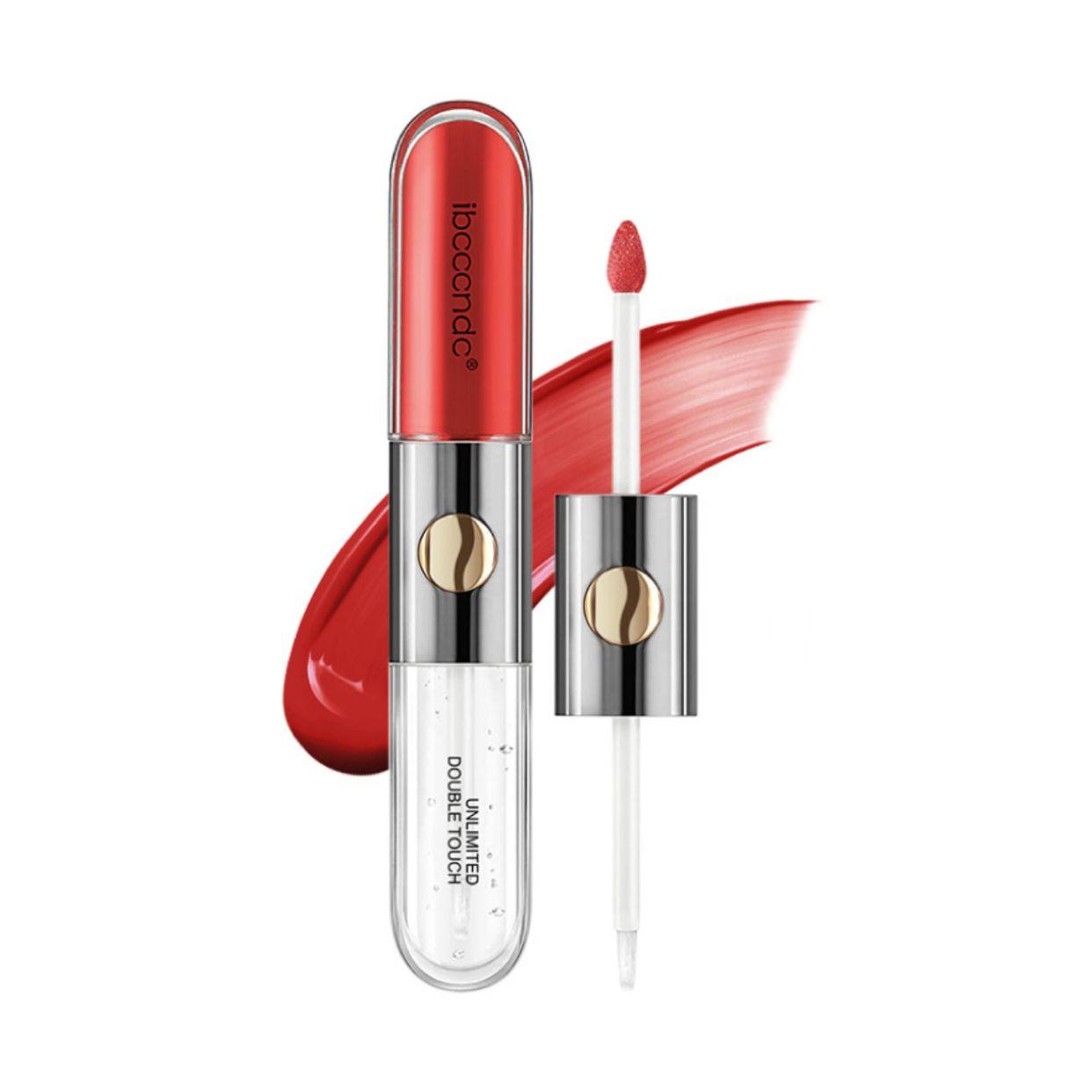 Unlimited Double Touch Liquid Lipstick Lip Gloss #107 Matte et Mirror 2N1