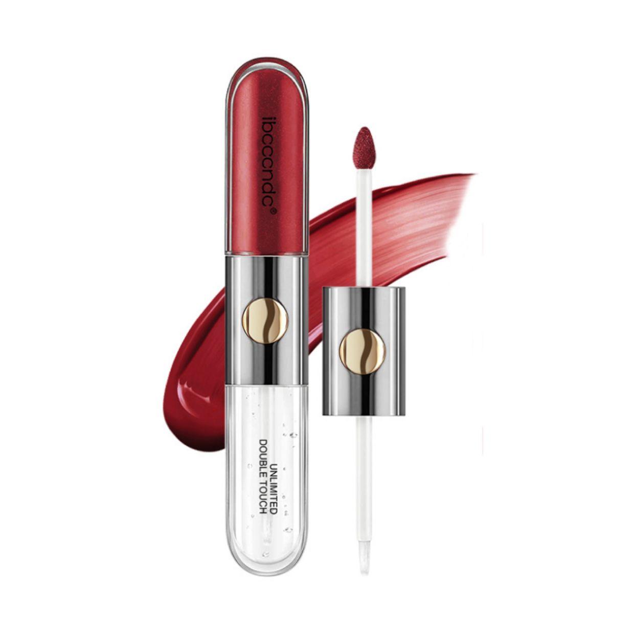 Unlimited Double Touch Liquid Lipstick Lip Gloss #128 Matte et Mirror 2N1