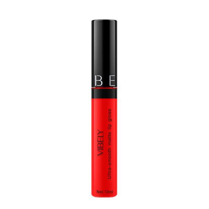 VIBELY Gloss à lèvres mat ultra-doux couleur mode #10 - 10ml