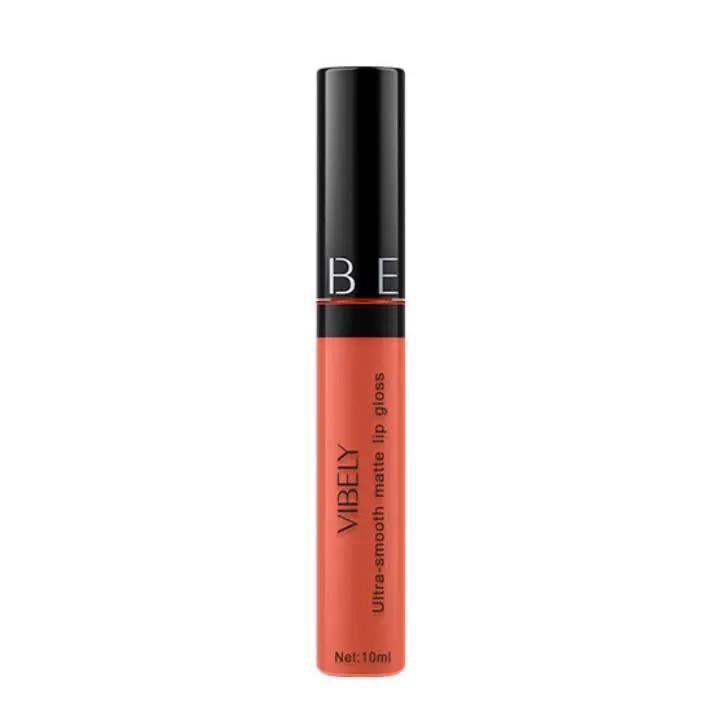 VIBELY Gloss à lèvres mat ultra-doux couleur mode #12 - 10ml