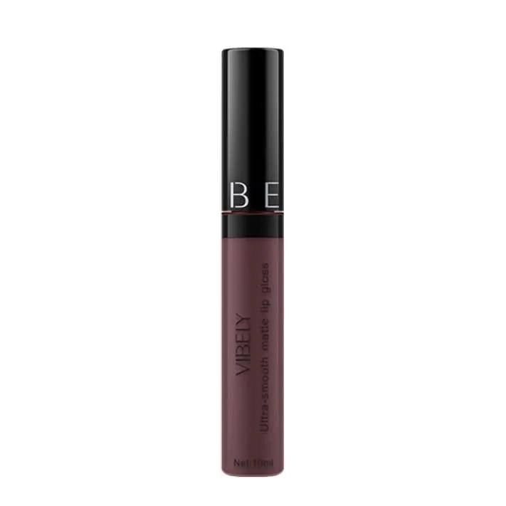VIBELY Gloss à lèvres mat ultra-doux couleur mode #18 - 10ml