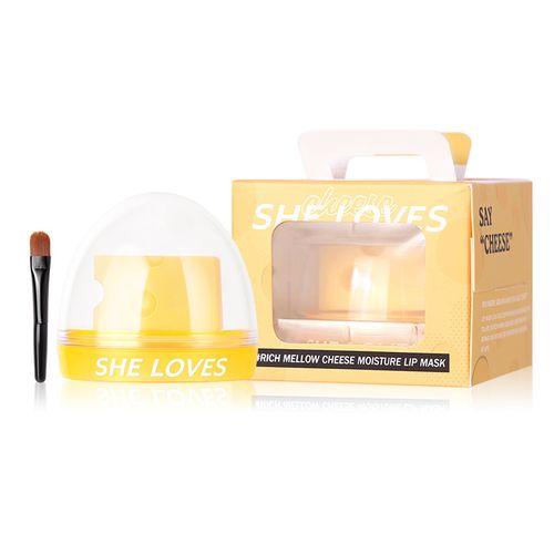 Cheese Moisture Lip Mask #01 Chesse Yellow Color Changing Beeswax