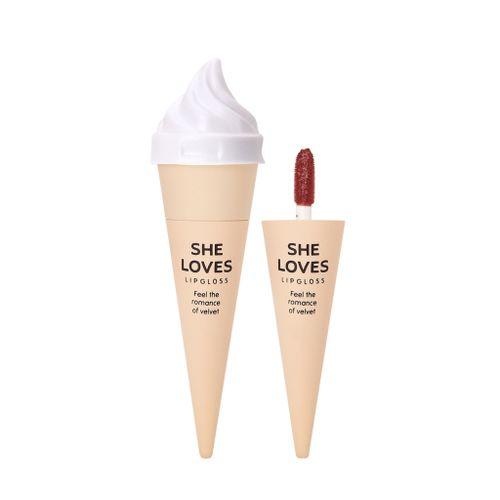 SHELOVES Light Sweet Romantic Lip Gloss #06 Latte