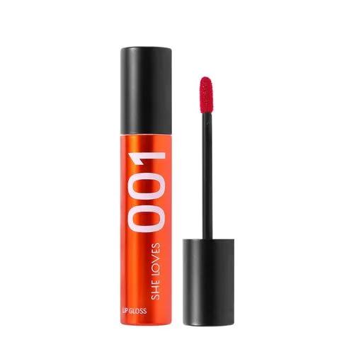 SHELOVES Bright And Pigmented Mist Lip Gloss Rich Colors 001 Blood Red