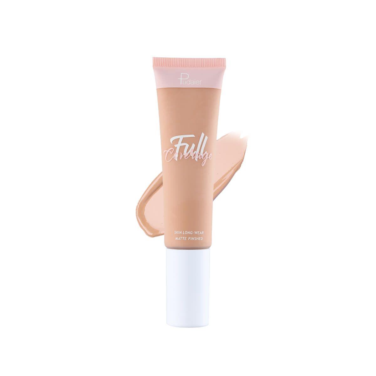 PUDAIER Full Coverage Foundation Matte Liquid Color #1C 30g