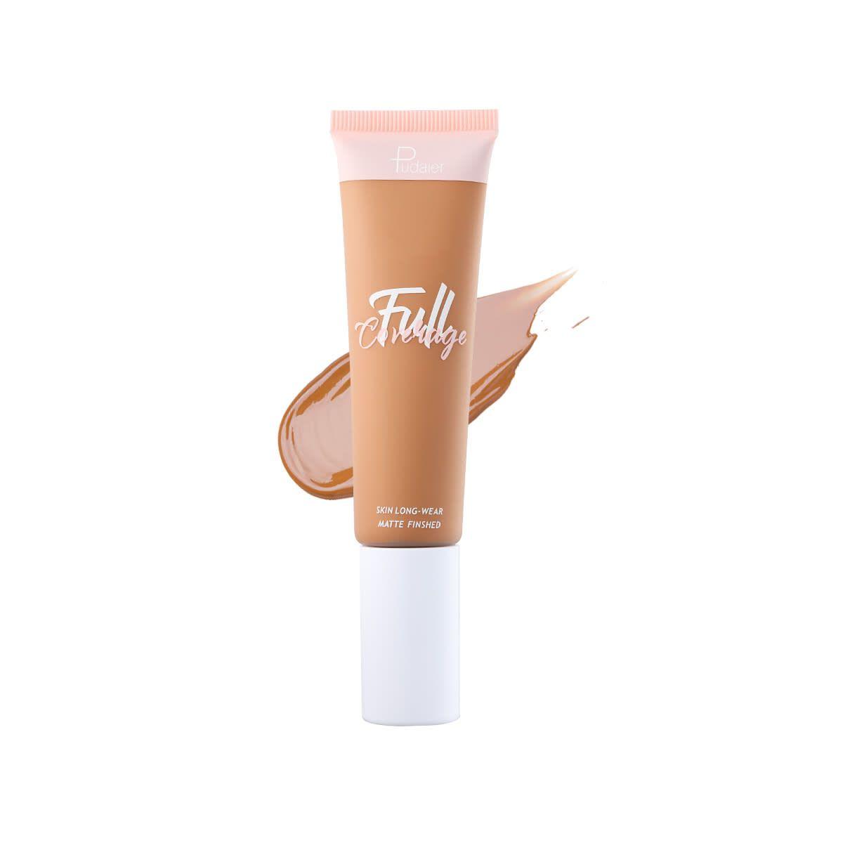 PUDAIER Full Coverage Foundation Matte Liquid Color #6N 30g