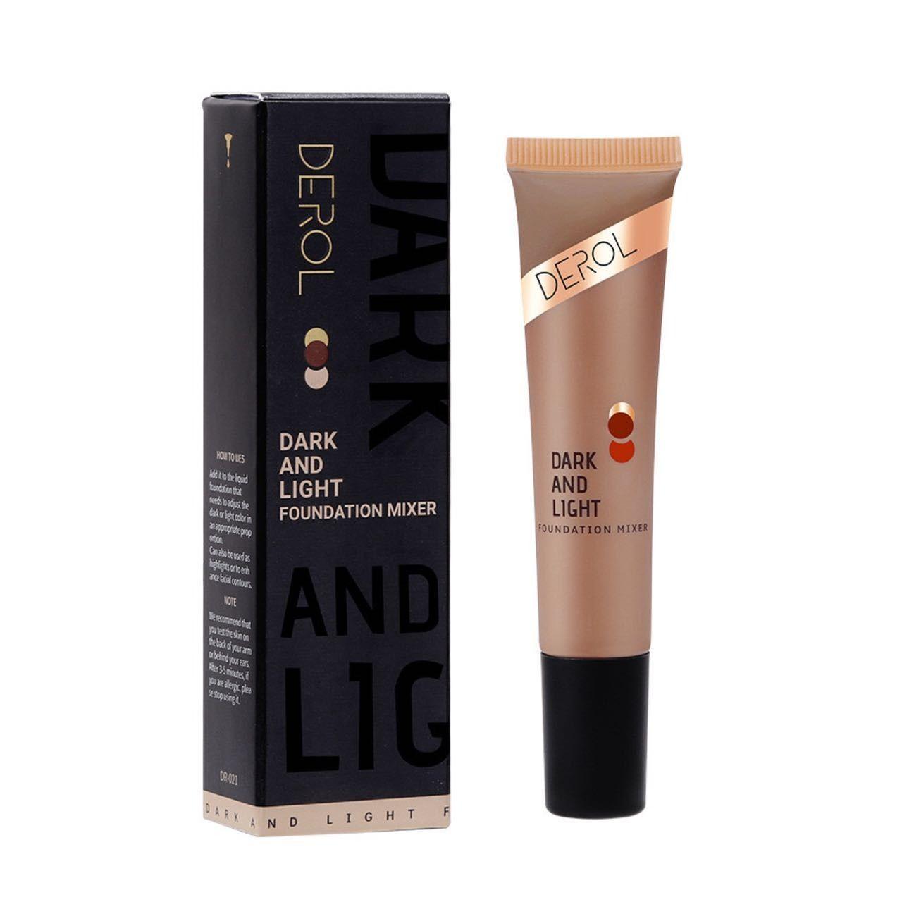 DEROL Dark And Light Foundation Mixer #02 CARAMEL - 15g