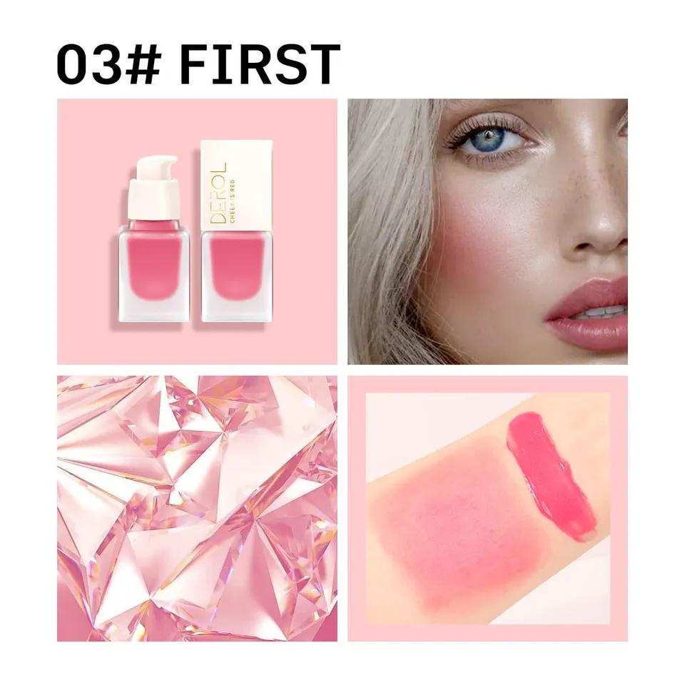 DEROL Fard à joues liquide soyeux Love Me #03 FIRST - 19ml
