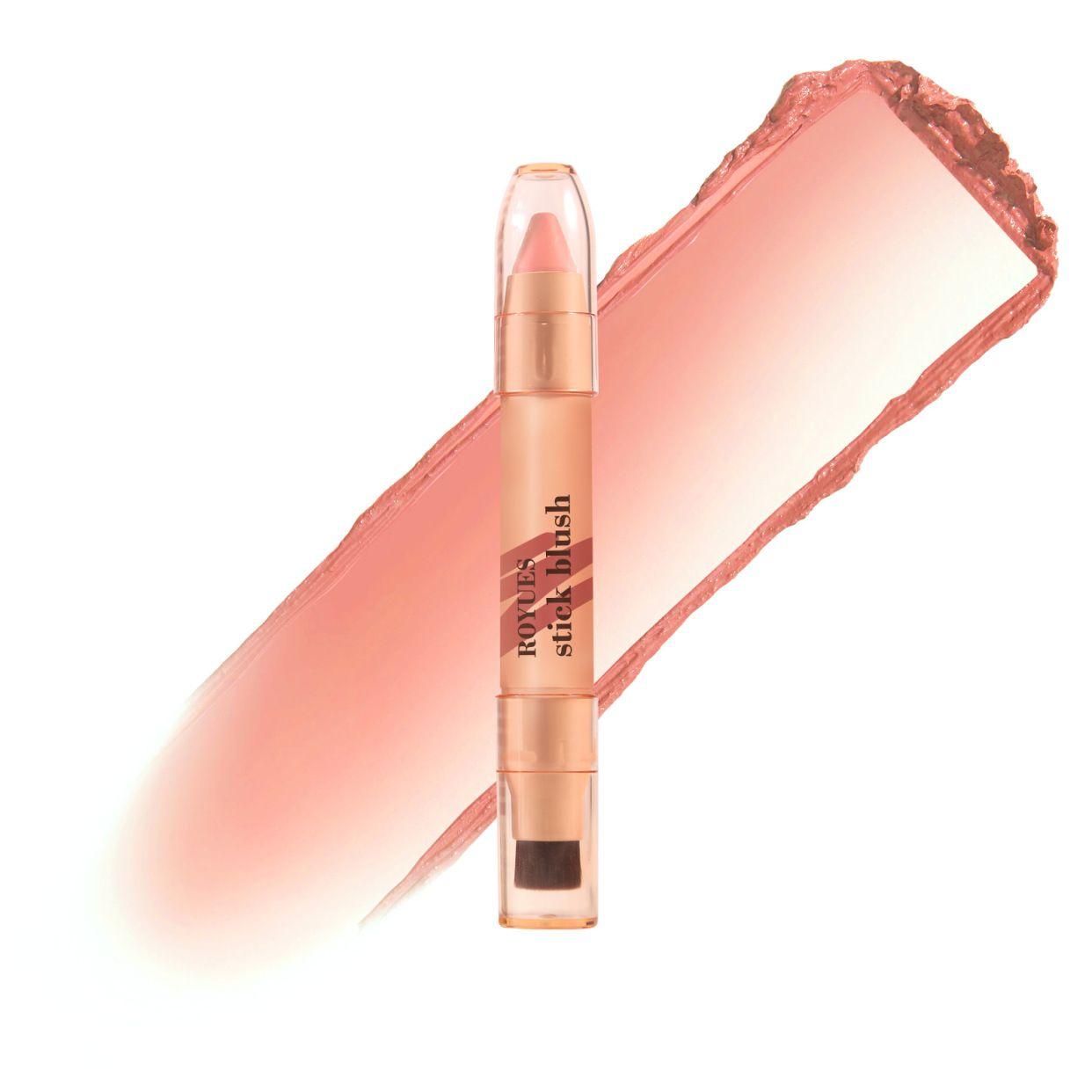 ROYUES Dual Stick Blush With Brush Color #05 Rose Tea