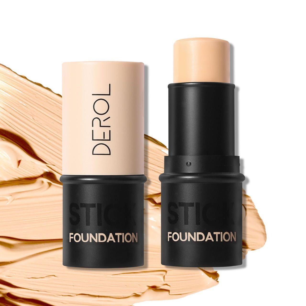 DEROL Lightweight Matte Foundation Stick #02 IVORY WHITE - 7g