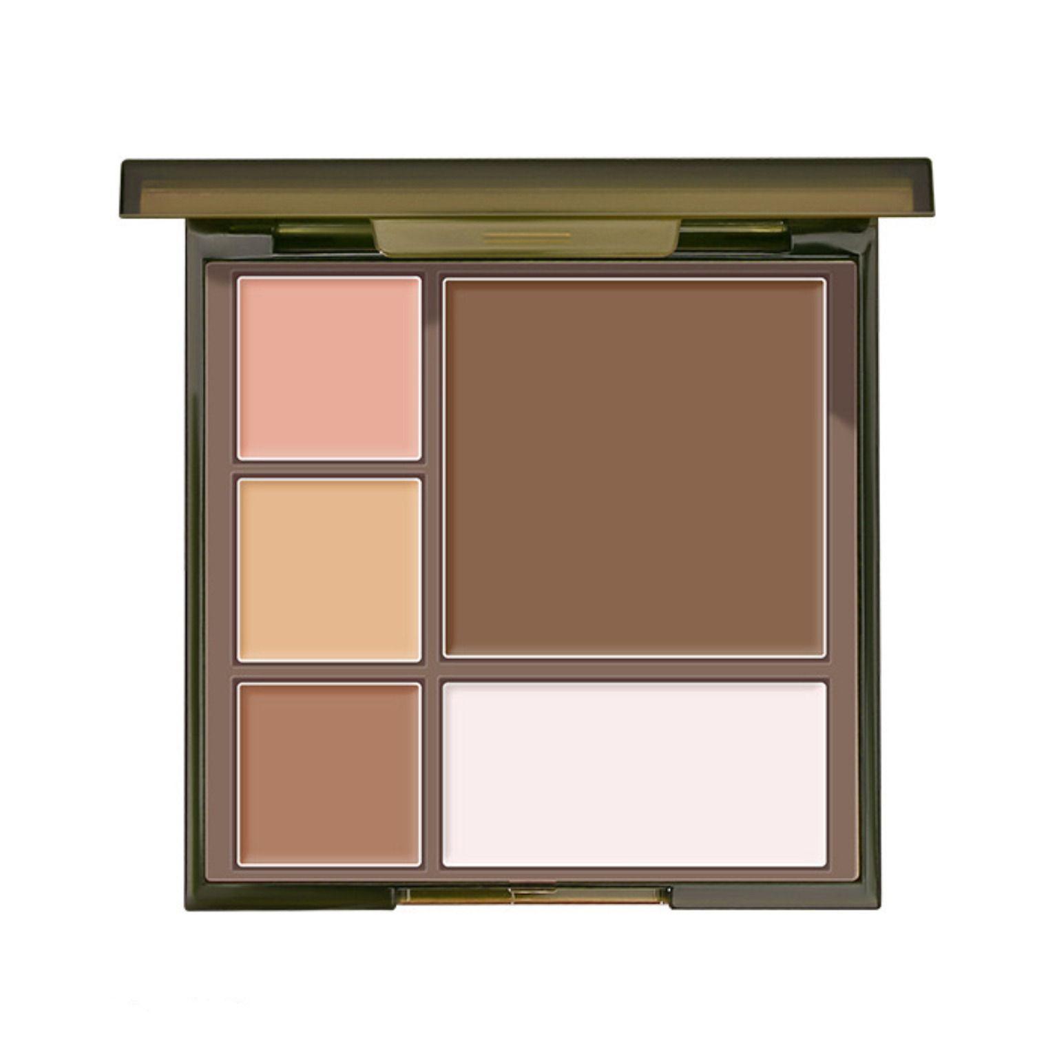 SHELOVES Natural Haze Concealer Face Cosmetic Palette #03