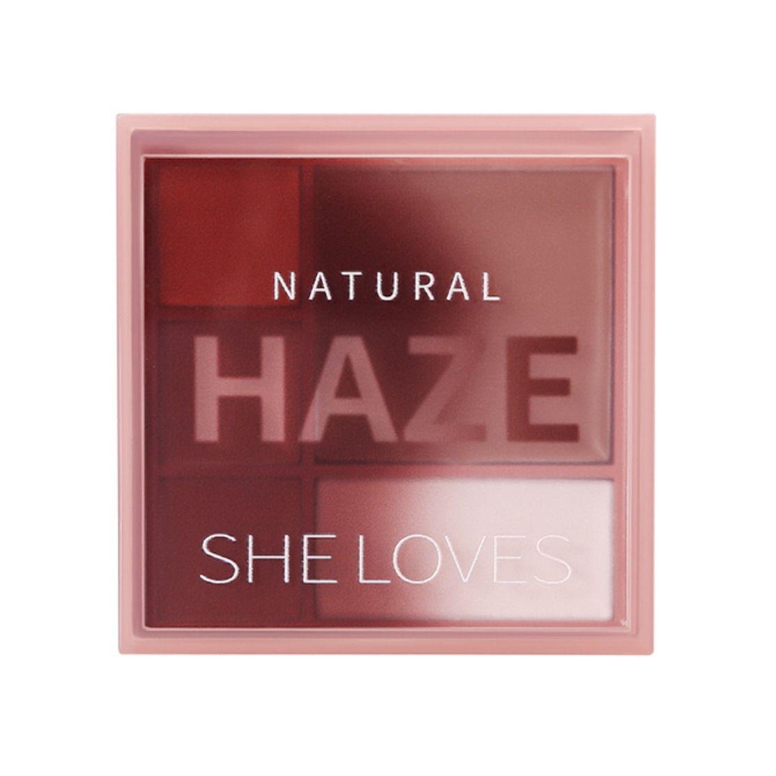 SHELOVES Natural Haze Concealer Face Cosmetic Palette #02