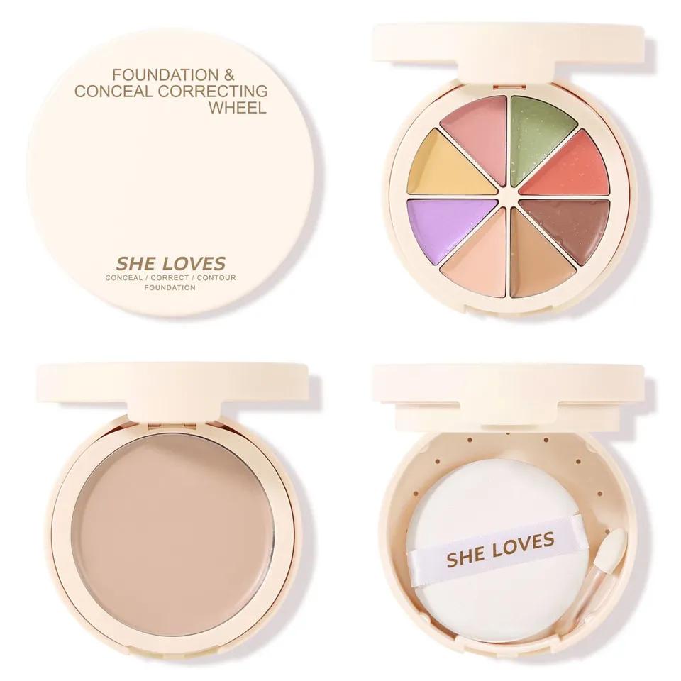 SHELOVES Foundation Conceal Correcting Wheel #01 Porcelain White