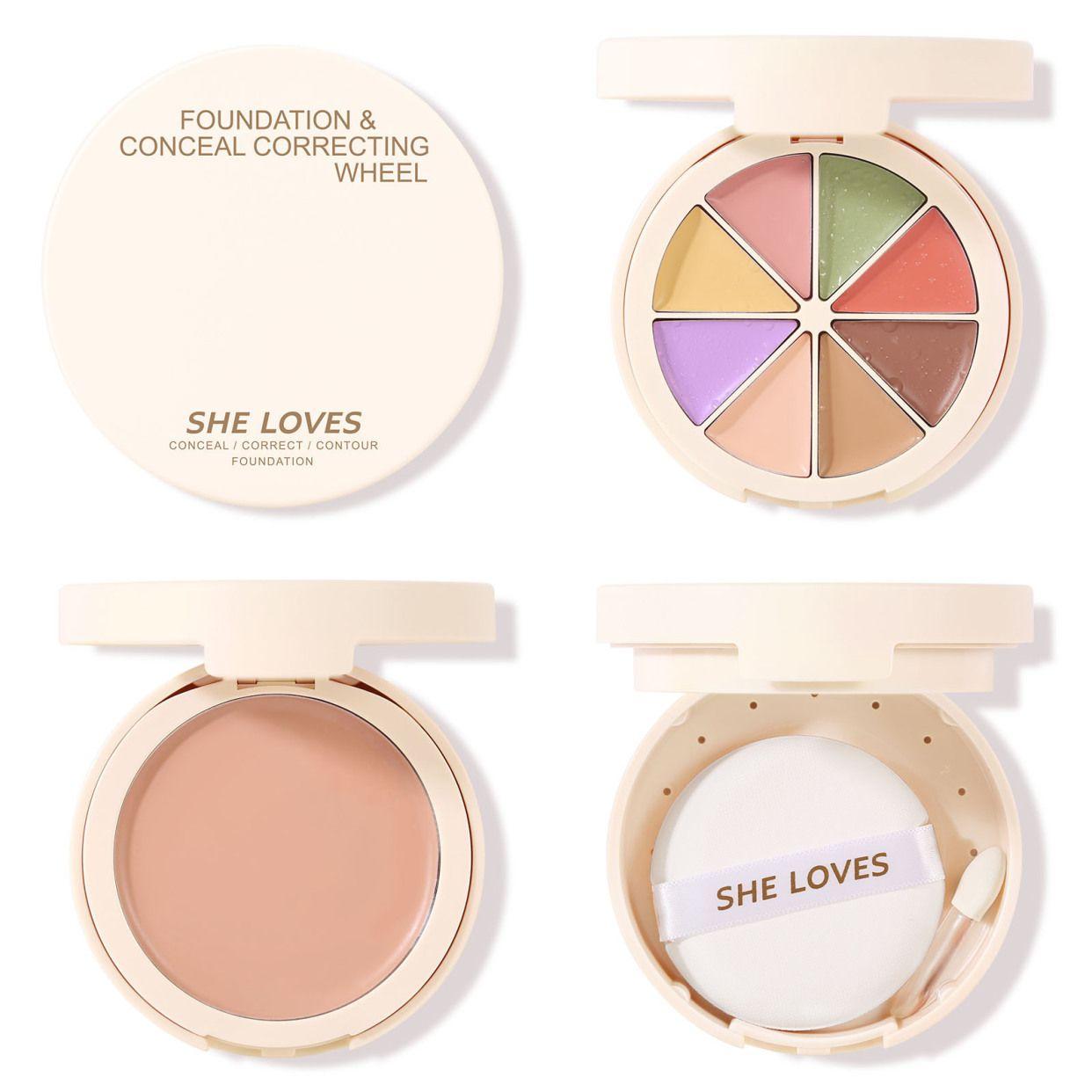 SHELOVES Foundation Conceal Correcting Wheel #03 Soft Yarn
