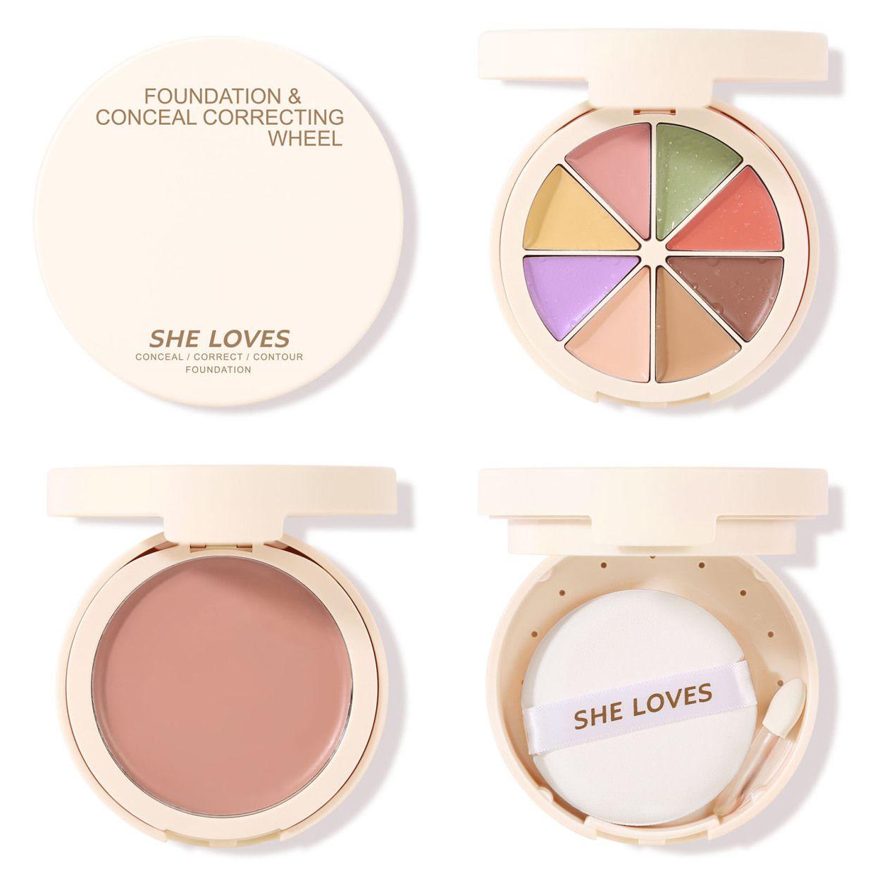 SHELOVES Foundation Conceal Correcting Wheel #04 Honey